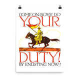 Do Your Duty Poster (18x24)