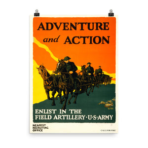 Adventure and Action Poster