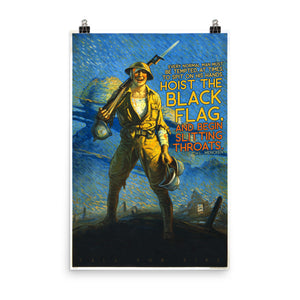 Hoist The Black Flag Poster