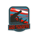 Artillerymen Sticker