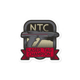 NTC Laser Tag Champ Sticker
