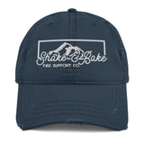 Shake And Bake Distressed Hat