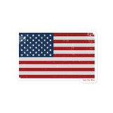 Red White and Blue Flag Sticker
