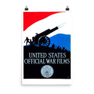 US War Films Poster