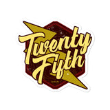 Twenty Fifth Sticker