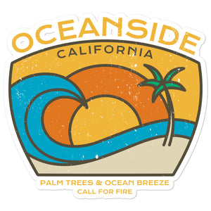 Oceanside Sticker