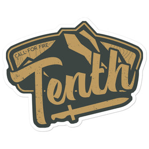 Tenth Sticker
