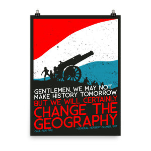 Change The Geography Poster