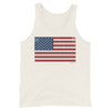 Red White and Blue Flag Tank Top