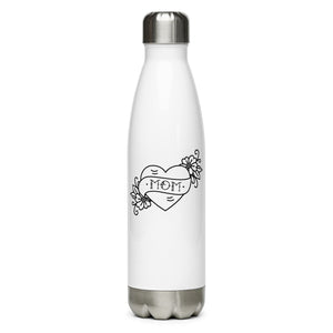 Mom Heart Water Bottle